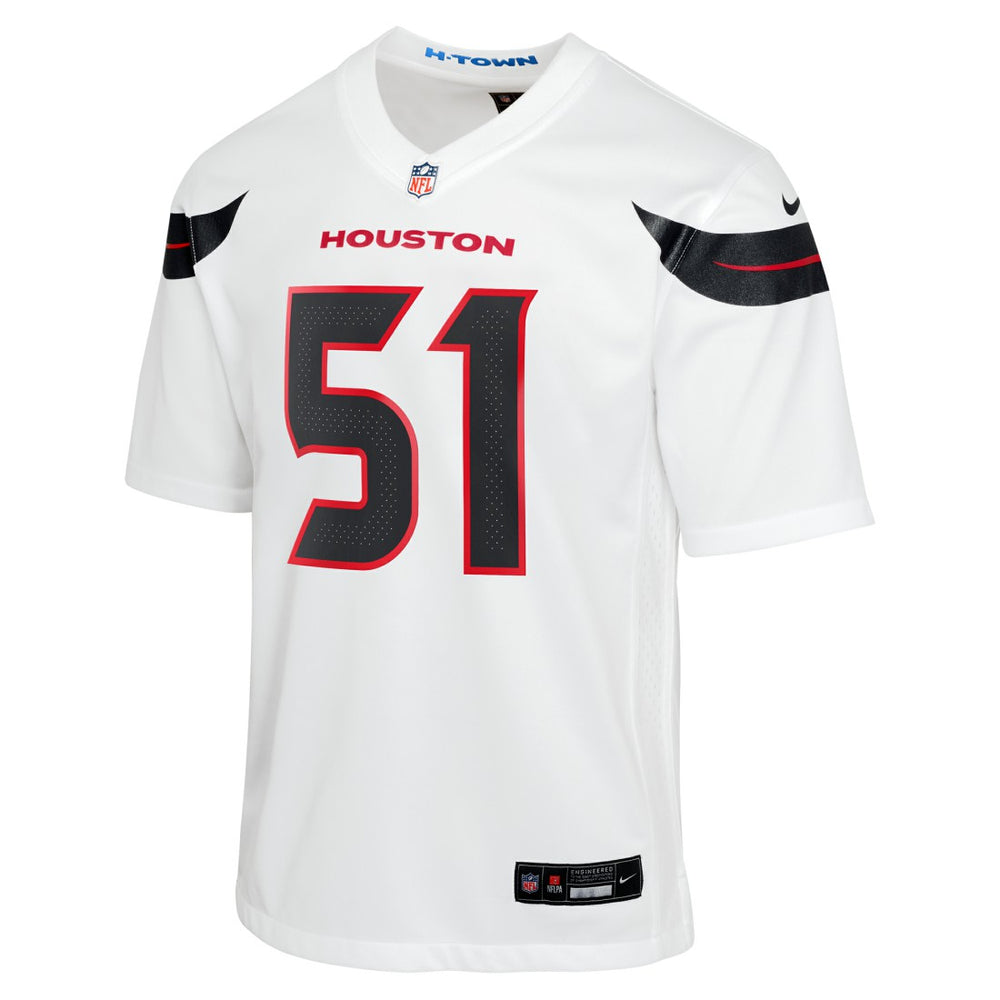Will Anderson Jr.  Youth Game Jersey - Houston Texans Jerseys