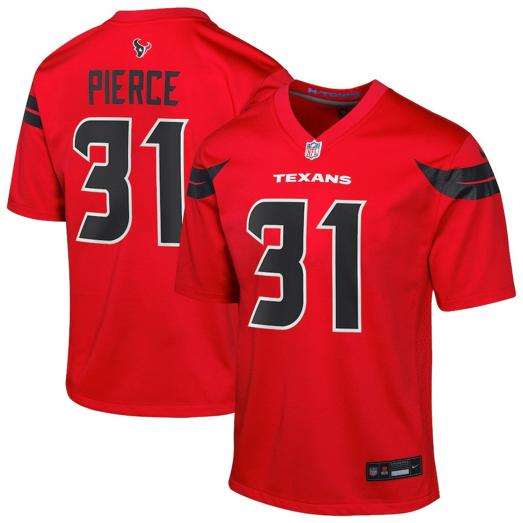 Dameon Pierce  Youth Game Jersey - Houston Texans Jerseys