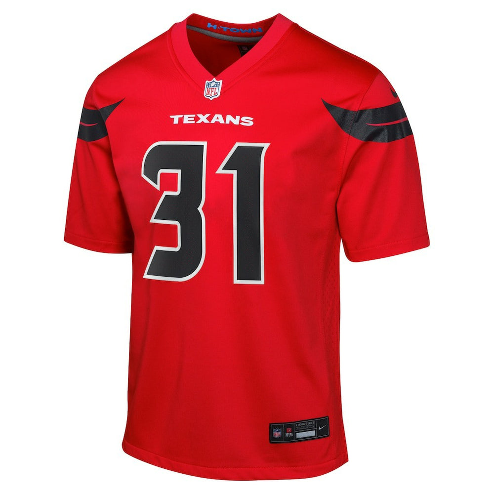 Dameon Pierce  Youth Game Jersey - Houston Texans Jerseys