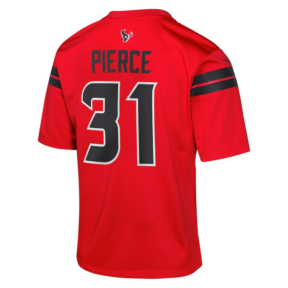 Dameon Pierce  Youth Game Jersey - Houston Texans Jerseys