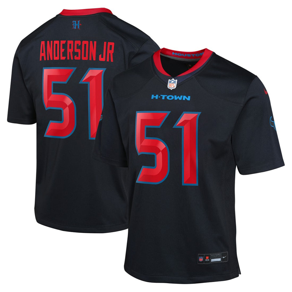 Will Anderson Jr.  Youth Game Jersey - Houston Texans Jerseys