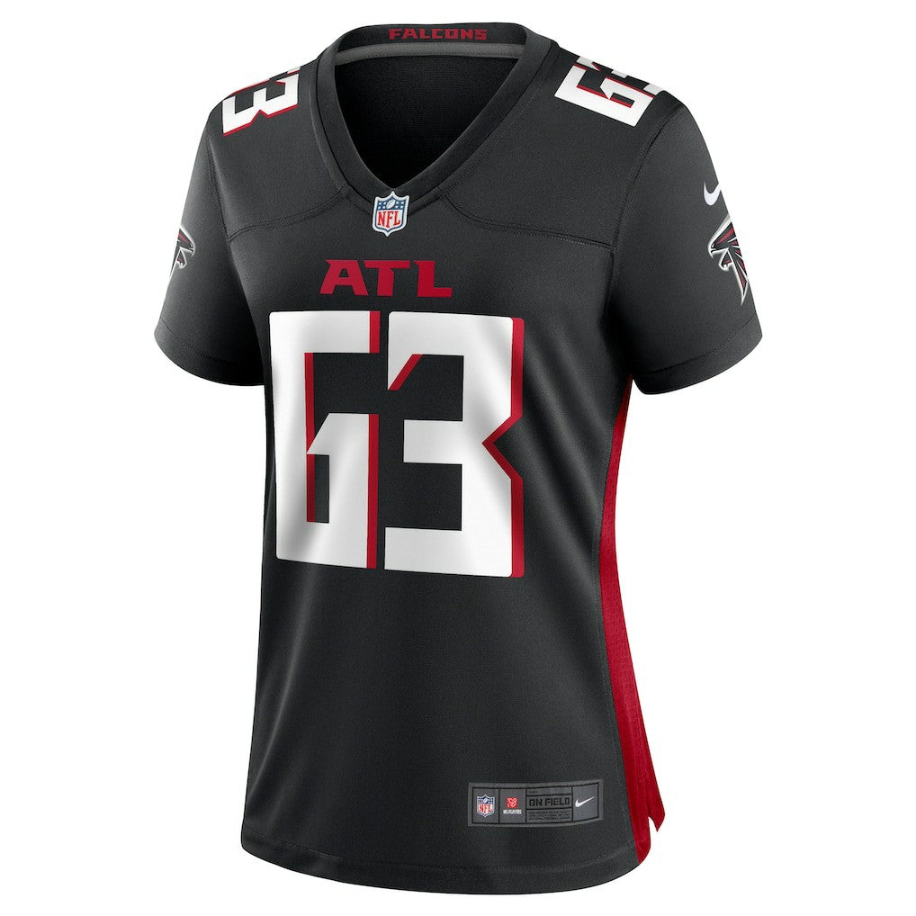 Chris Lindstrom  Women's Team Game Jersey - Atlanta Falcons Jerseys