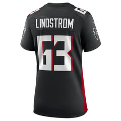 Chris Lindstrom  Women's Team Game Jersey - Atlanta Falcons Jerseys