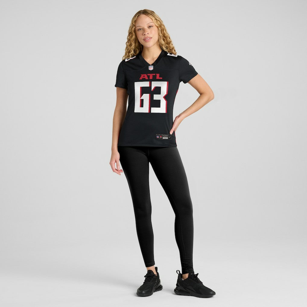 Chris Lindstrom  Women's Team Game Jersey - Atlanta Falcons Jerseys