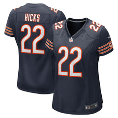 Elijah Hicks  Women's Team Game Jersey - Chicago Bears Jerseys