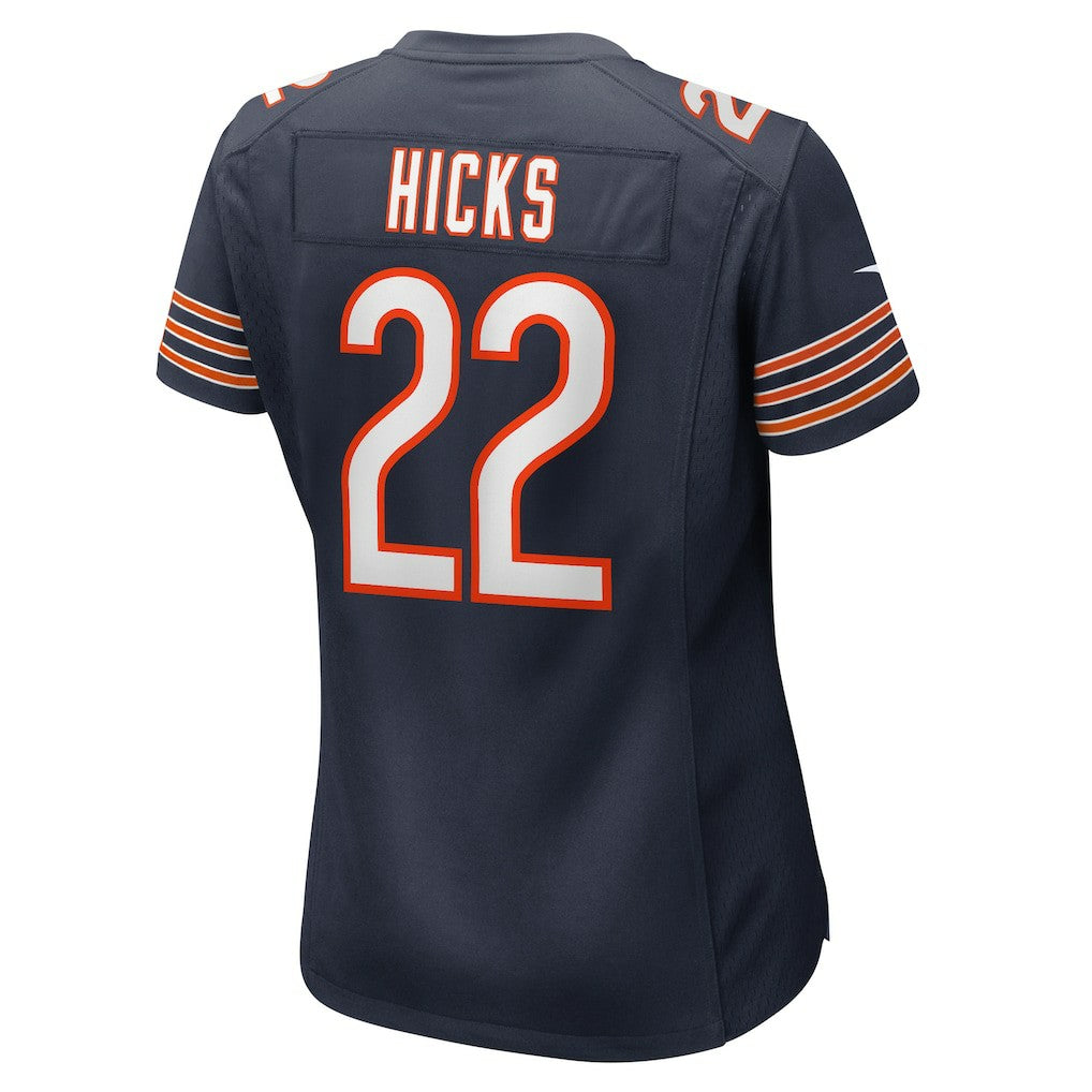 Elijah Hicks  Women's Team Game Jersey - Chicago Bears Jerseys