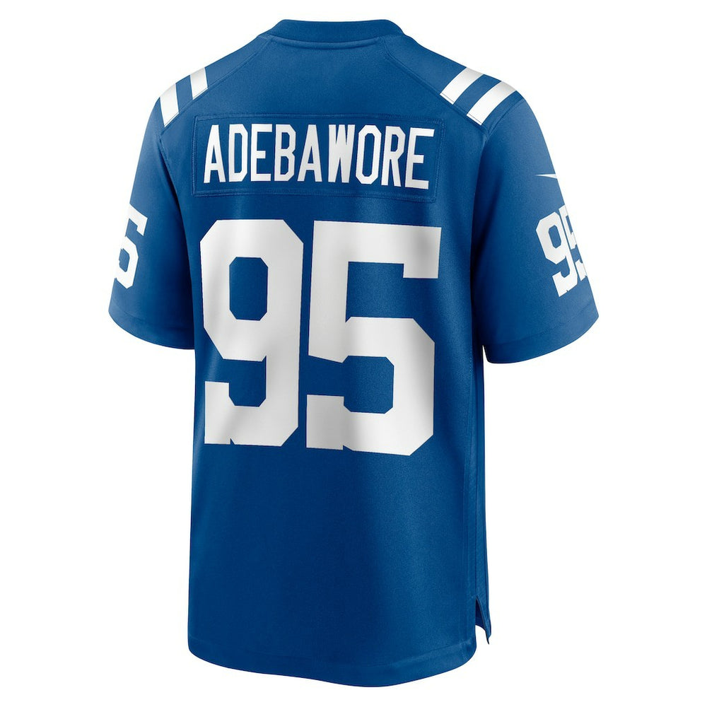 Adetomiwa Adebawore  Team Game Jersey - Indianapolis Colts Jerseys