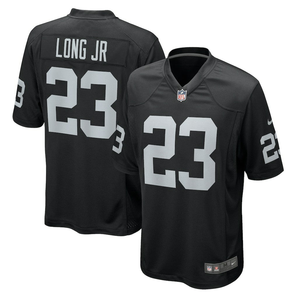 David Long Jr.  Team Game Jersey - Las Vegas Raiders Jerseys