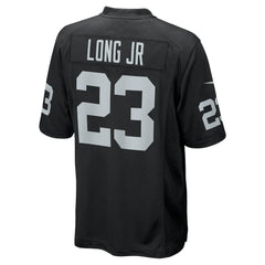 David Long Jr.  Team Game Jersey - Las Vegas Raiders Jerseys