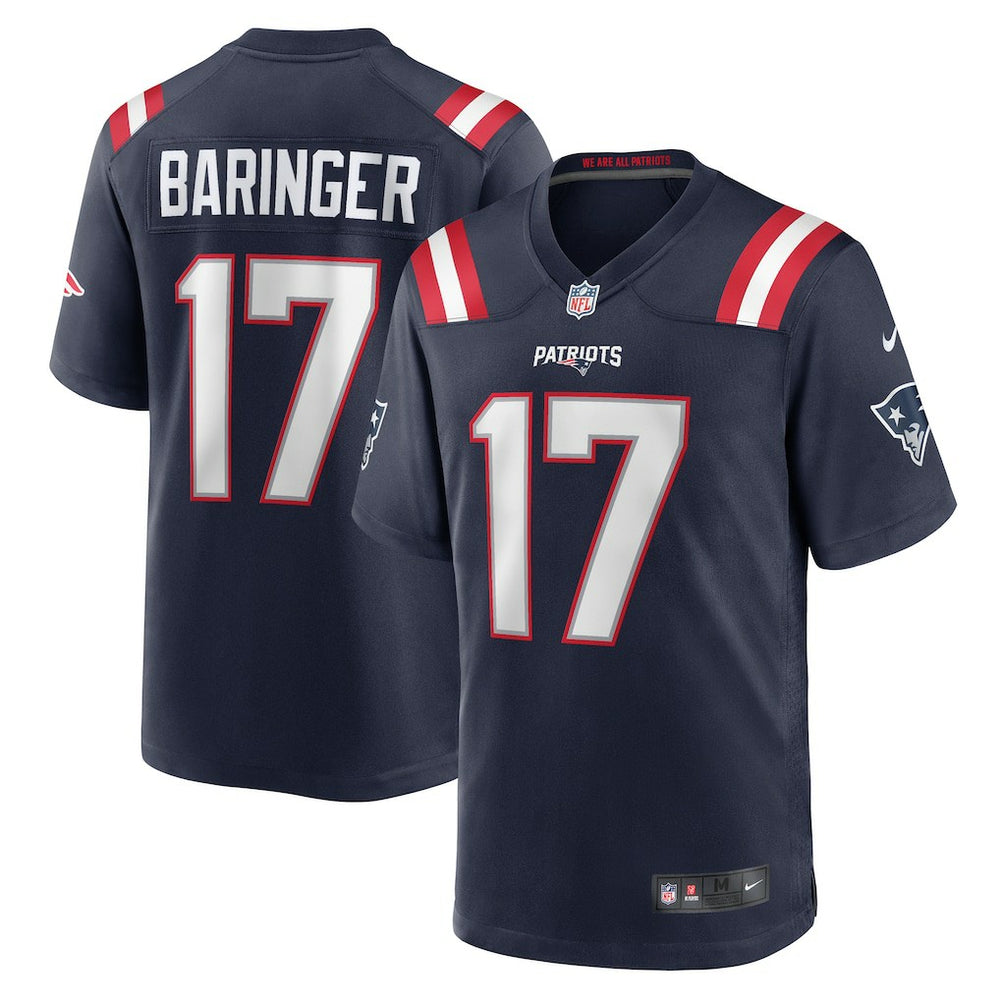 Bryce Baringer  Team Game Jersey - New England Patriots Jerseys