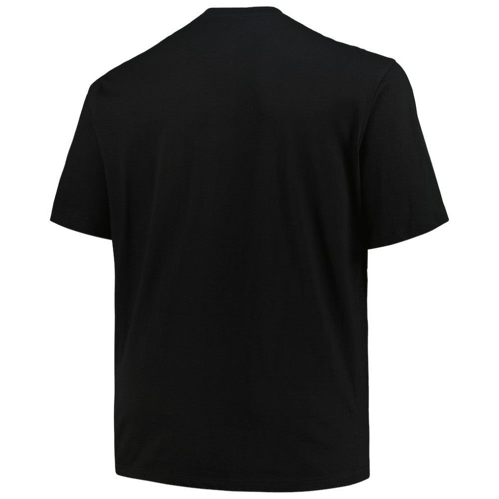 Black Chicago White Sox Profile Big & Tall Primary Logo T-Shirt