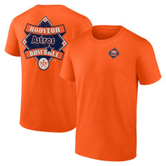 Orange Houston Astros Profile Big & Tall Field Play T-Shirt