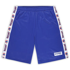 Royal Chicago Cubs Profile Big & Tall Fleece Shorts