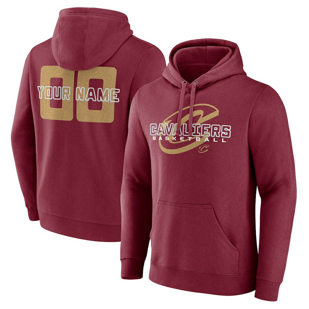 Cleveland Cavaliers Stellar Personalized Name & Number Pullover Hoodie sale