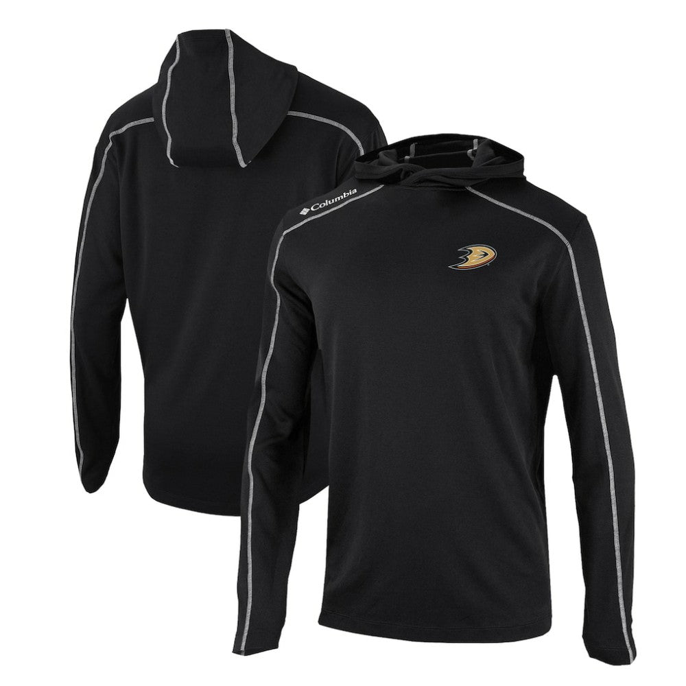 NHL Anaheim Ducks Columbia Omni-Wick Shotgun Long Sleeve Hoodie T-Shirt