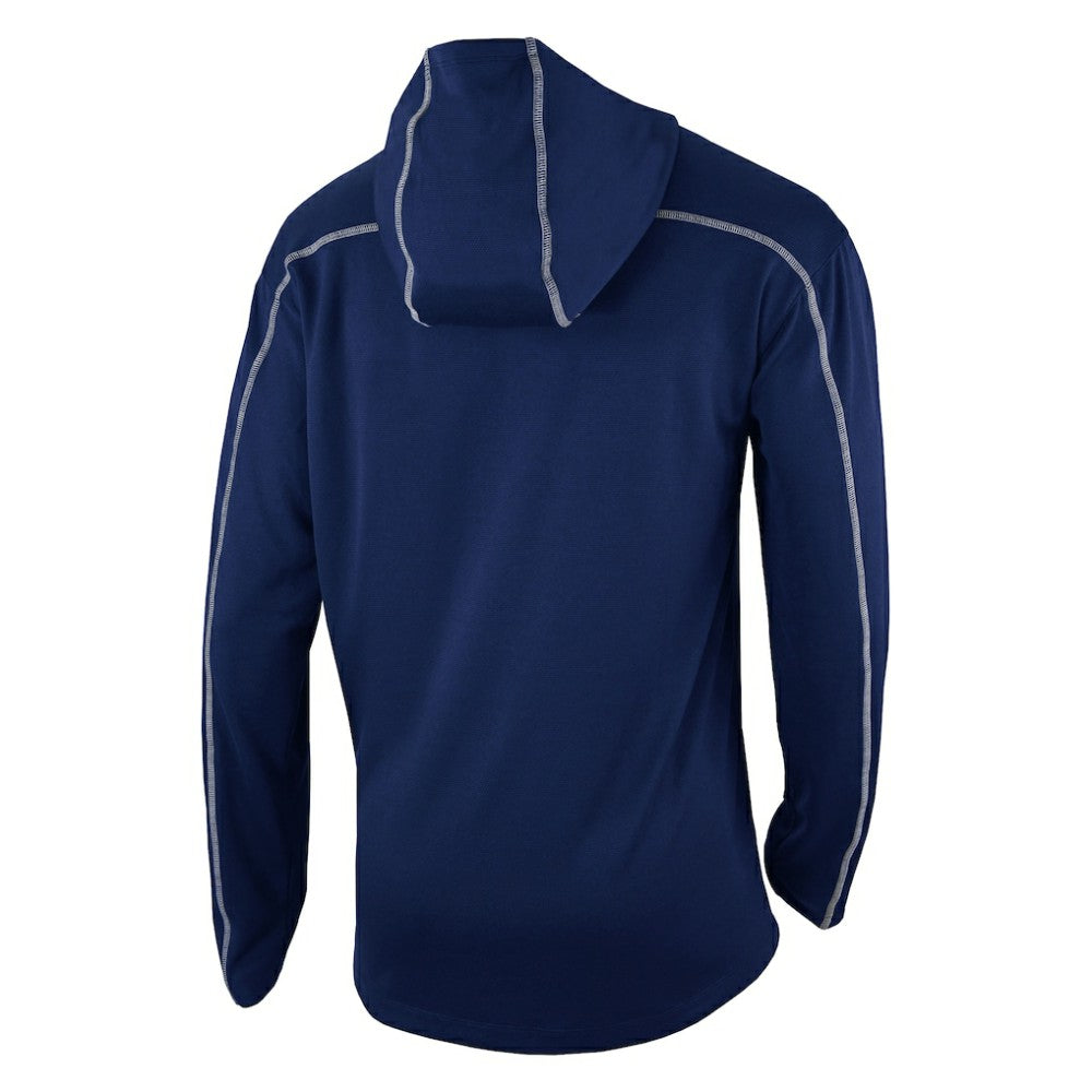 NHL Columbus Blue Jackets Columbia Omni-Wick Shotgun Long Sleeve Hoodie T-Shirt