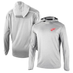 NHL Detroit Red Wings Columbia Omni-Wick Shotgun Long Sleeve Hoodie T-Shirt