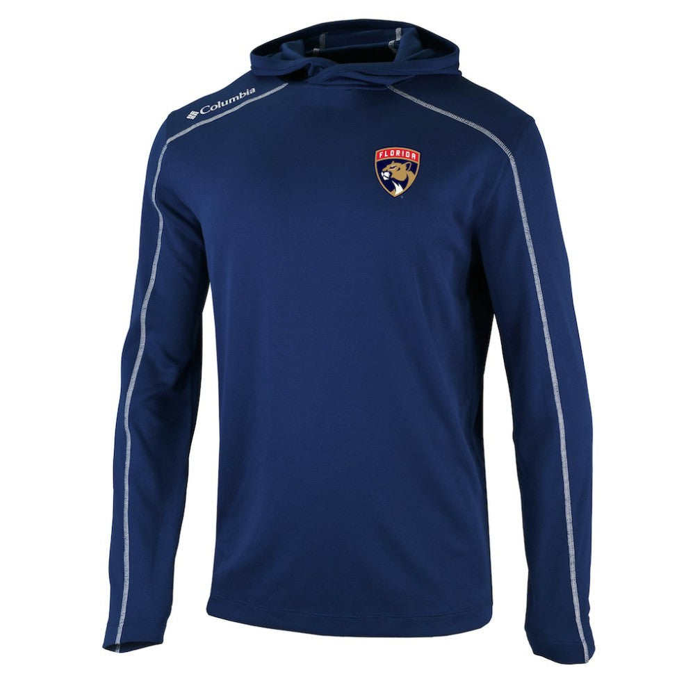 NHL Florida Panthers Columbia Omni-Wick Shotgun Long Sleeve Hoodie T-Shirt