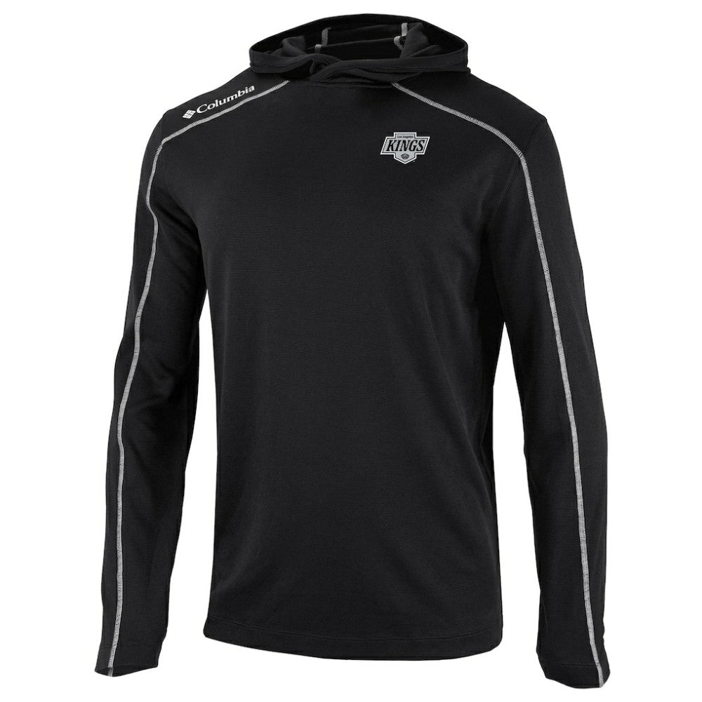 NHL Los Angeles Kings Columbia Omni-Wick Shotgun Long Sleeve Hoodie T-Shirt