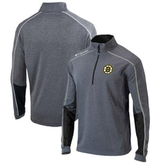 NHL Boston Bruins Columbia Omni-Wick Shotgun 2.0 Quarter-Zip Pullover Top