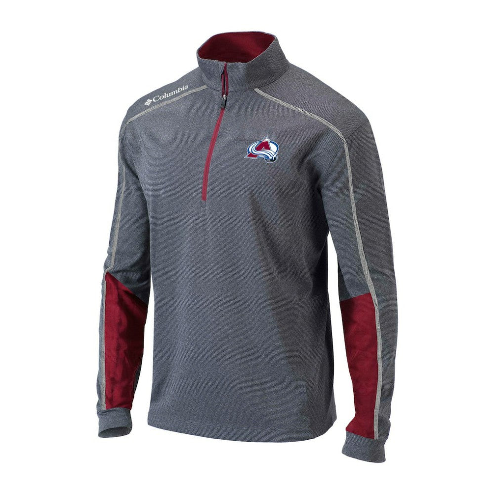 NHL Colorado Avalanche Columbia Omni-Wick Shotgun 2.0 Quarter-Zip Pullover Top