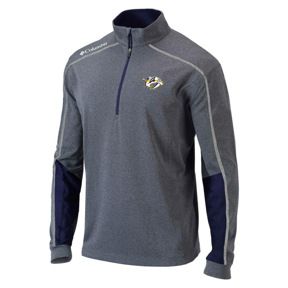 NHL Nashville Predators Columbia Omni-Wick Shotgun 2.0 Quarter-Zip Pullover Top