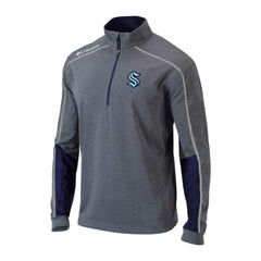 NHL Seattle Kraken Columbia Omni-Wick Shotgun 2.0 Quarter-Zip Pullover Top