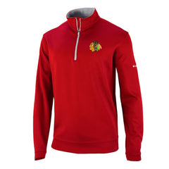 NHL Chicago Blackhawks Columbia Omni-Wick Wickhams Hills Half-Zip Pullover Top