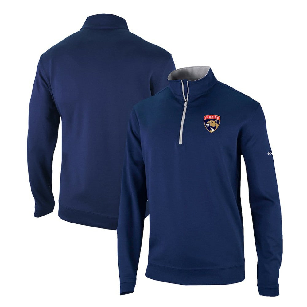 NHL Florida Panthers Columbia Omni-Wick Wickhams Hills Half-Zip Pullover Top