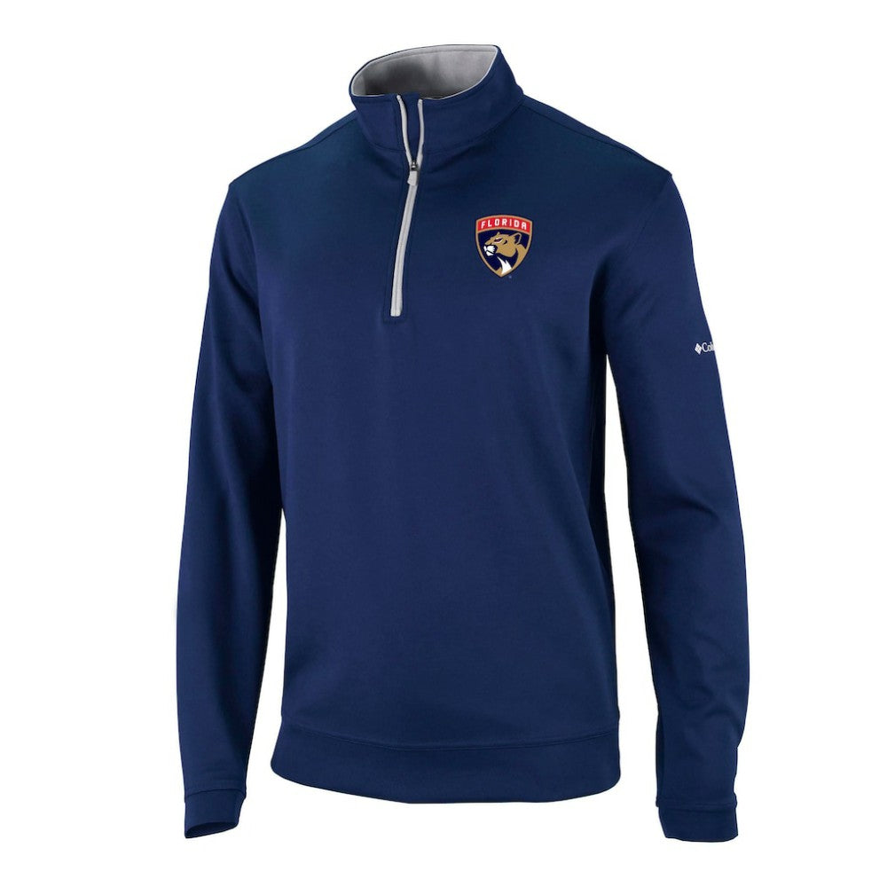 NHL Florida Panthers Columbia Omni-Wick Wickhams Hills Half-Zip Pullover Top