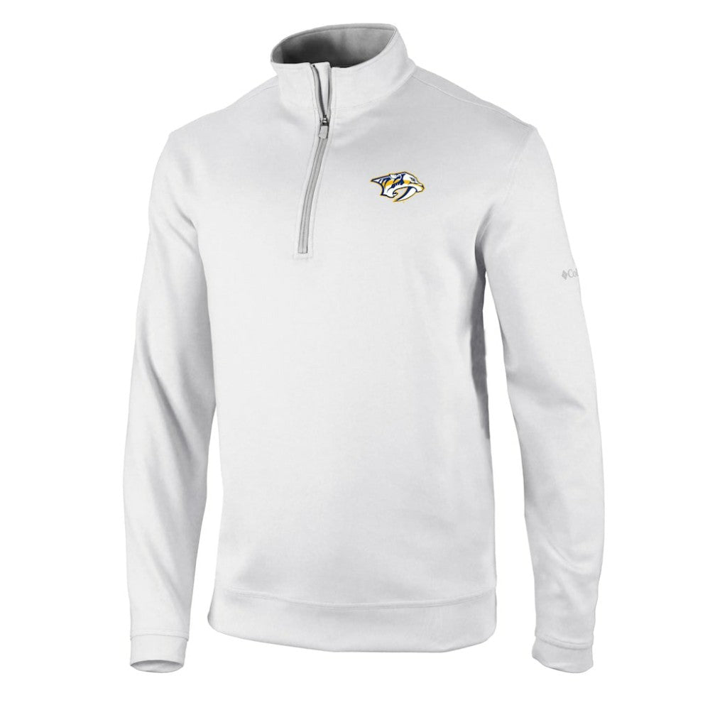NHL Nashville Predators Columbia Omni-Wick Wickhams Hills Half-Zip Pullover Top