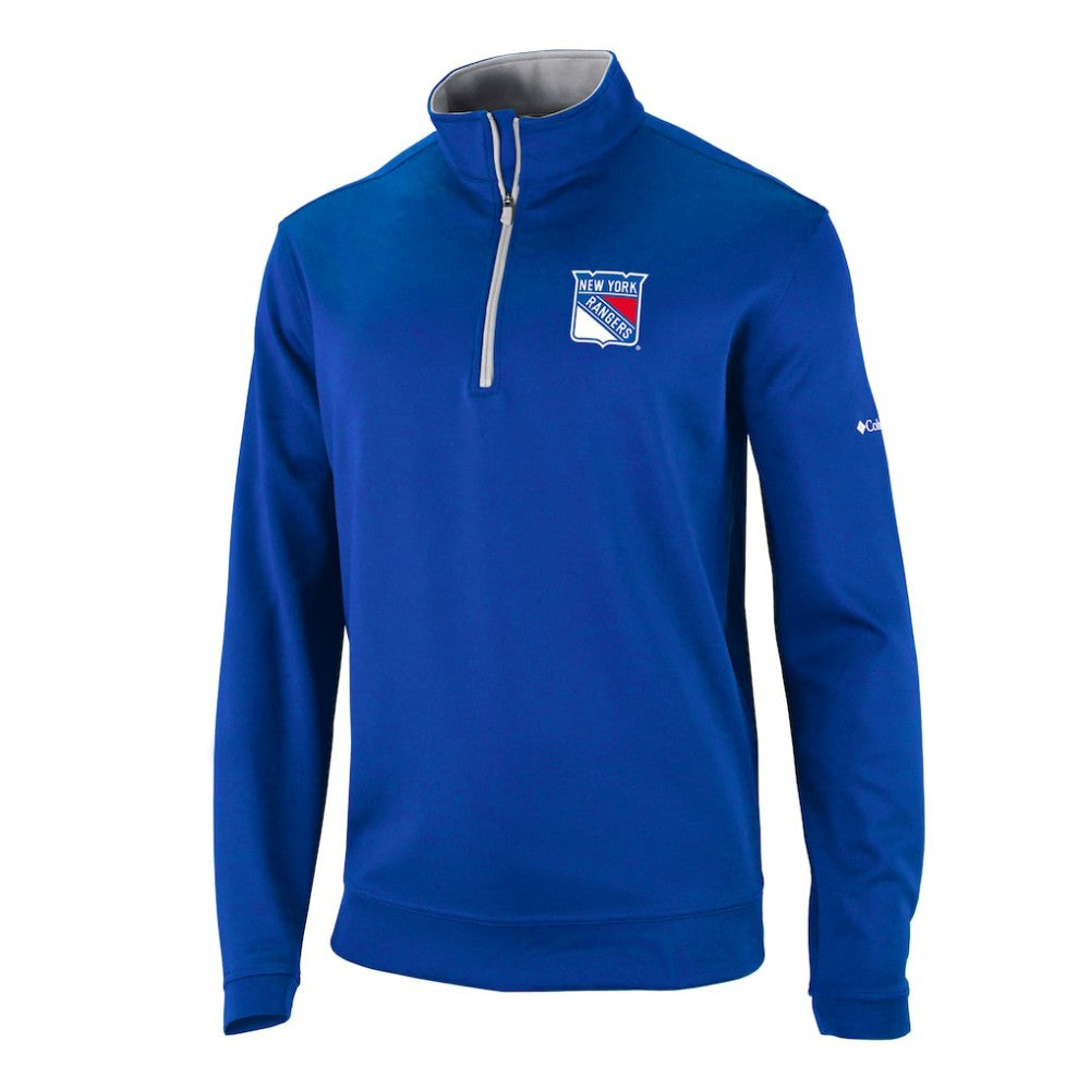 NHL New York Rangers Columbia Omni-Wick Wickhams Hills Half-Zip Pullover Top