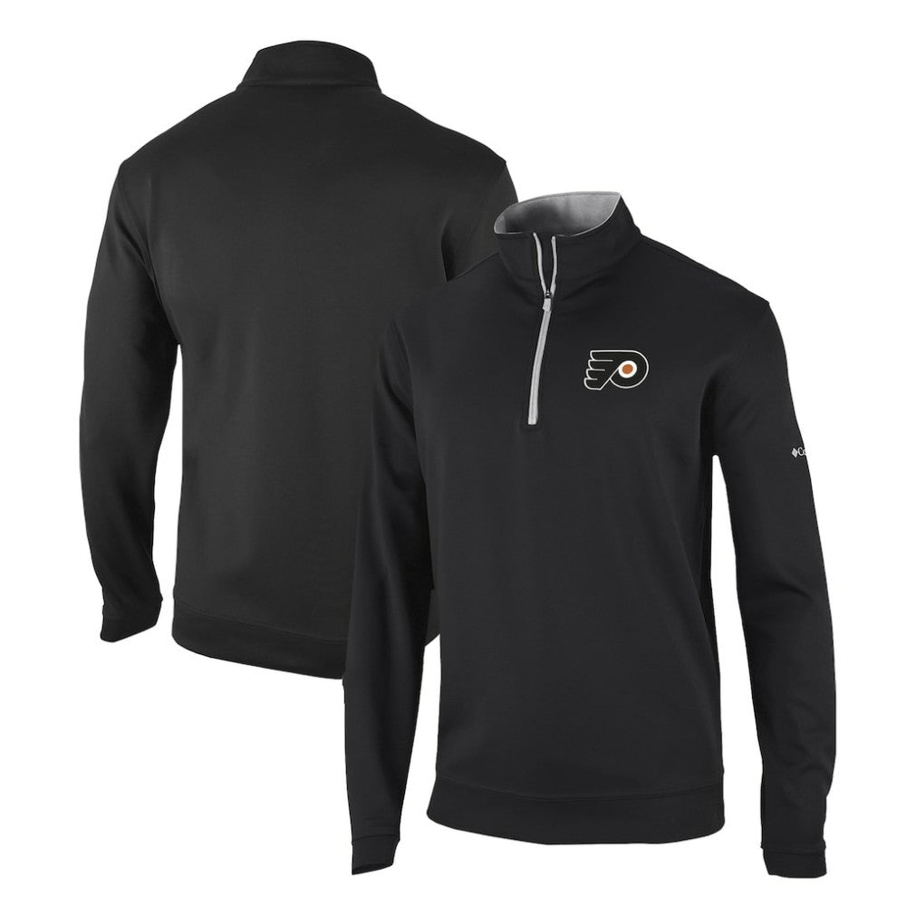 NHL Philadelphia Flyers Columbia Omni-Wick Wickhams Hills Half-Zip Pullover Top