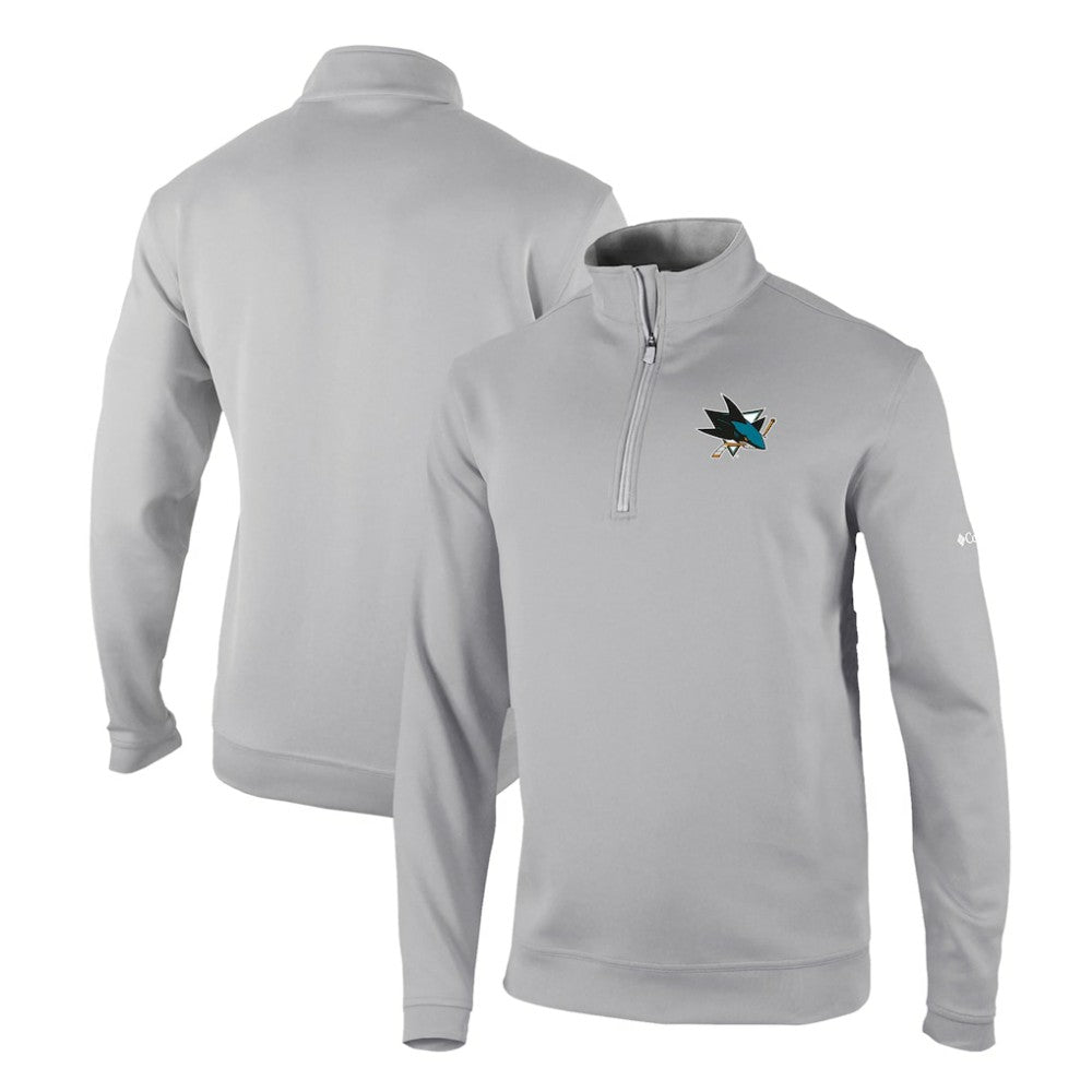 NHL San Jose Sharks Columbia Omni-Wick Wickhams Hills Half-Zip Pullover Top