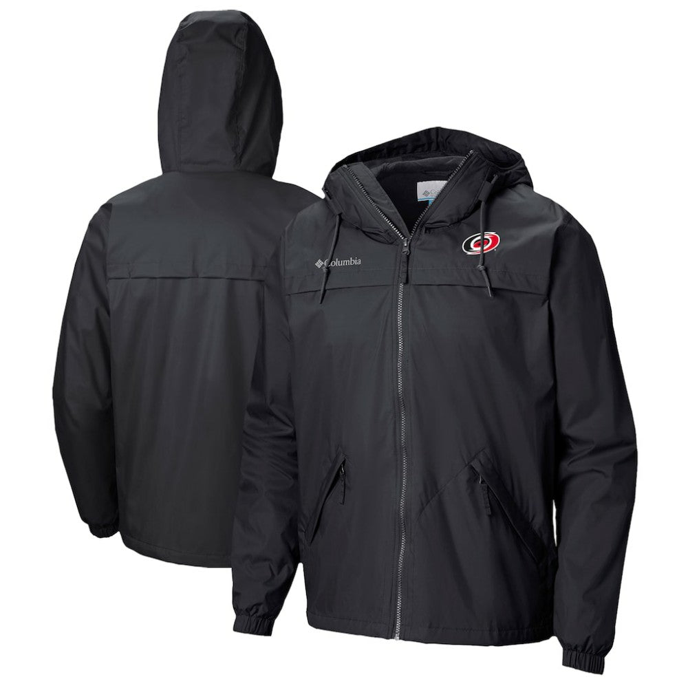 NHL Carolina Hurricanes Columbia Oroville Creek Lightweight Full-Zip Windbreaker Jacket