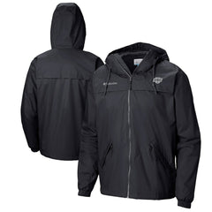 NHL Los Angeles Kings Columbia Oroville Creek Lightweight Full-Zip Windbreaker Jacket