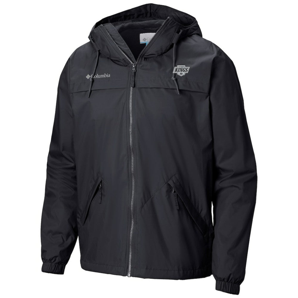 NHL Los Angeles Kings Columbia Oroville Creek Lightweight Full-Zip Windbreaker Jacket