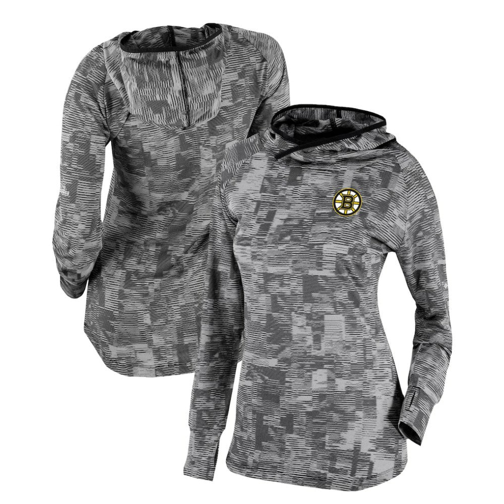 NHL Boston Bruins Columbia Women's Omni-Wick Sunday Ball Pullover Hoodie