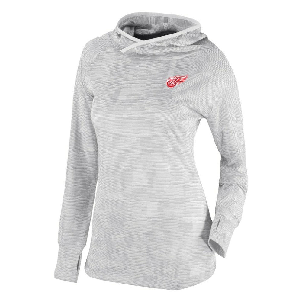 NHL Detroit Red Wings Columbia Women's Omni-Wick Sunday Ball Pullover Hoodie