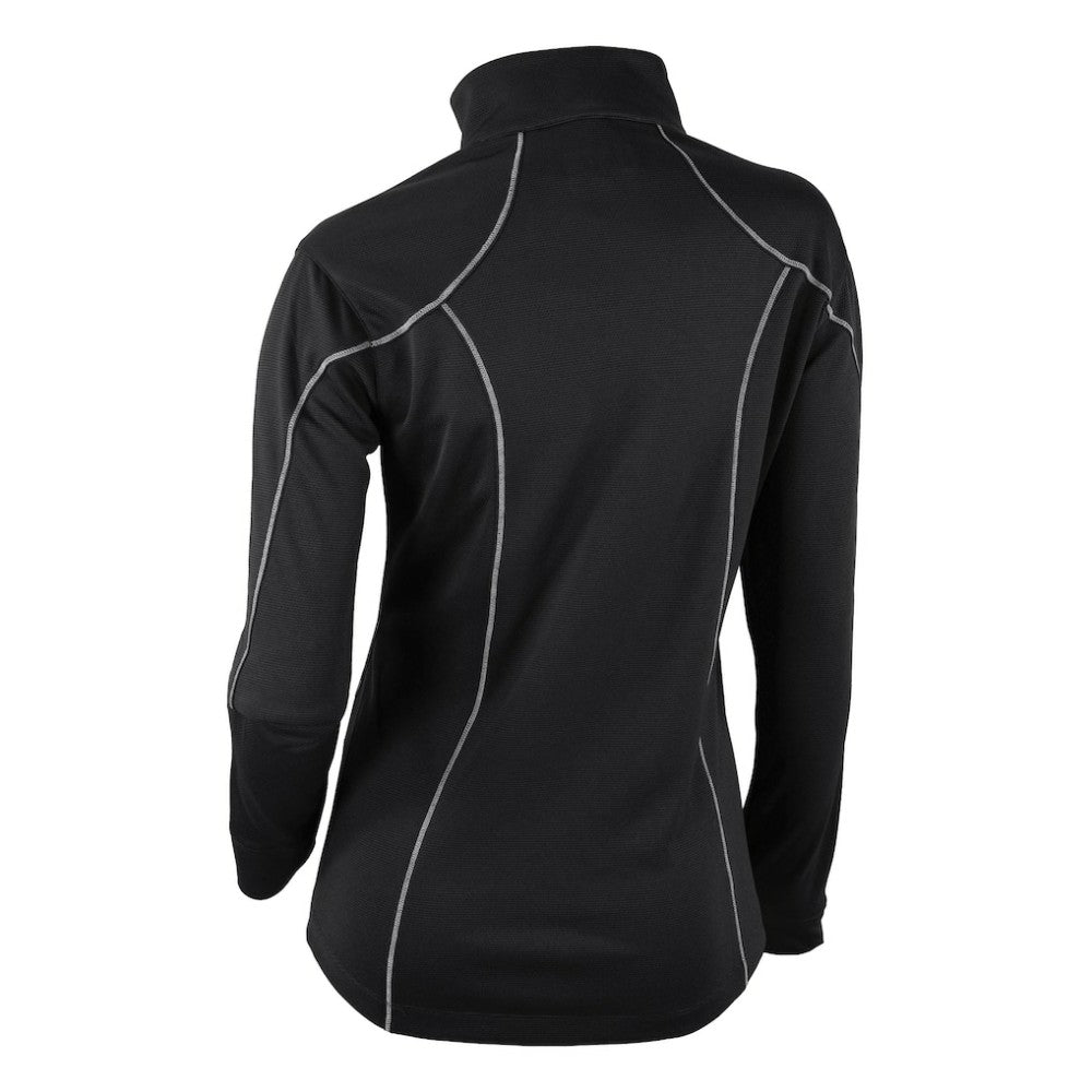 NHL Boston Bruins Columbia Women's Omni-Wick Shotgun 2.0 Quarter-Zip Pullover Top