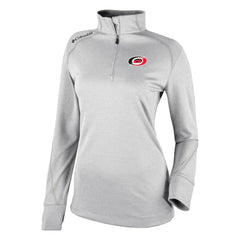 NHL Carolina Hurricanes Columbia Women's Omni-Wick Shotgun 2.0 Quarter-Zip Pullover Top