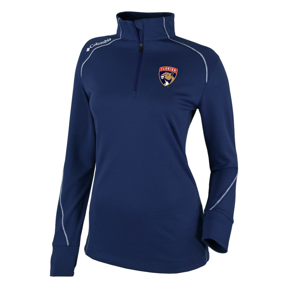 NHL Florida Panthers Columbia Women's Omni-Wick Shotgun 2.0 Quarter-Zip Pullover Top