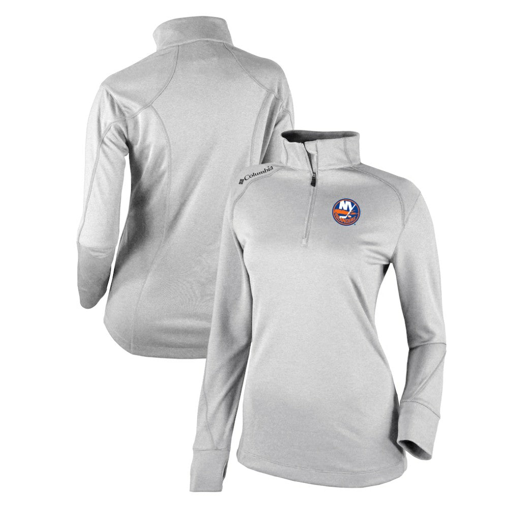 NHL New York Islanders Columbia Women's Omni-Wick Shotgun 2.0 Quarter-Zip Pullover Top