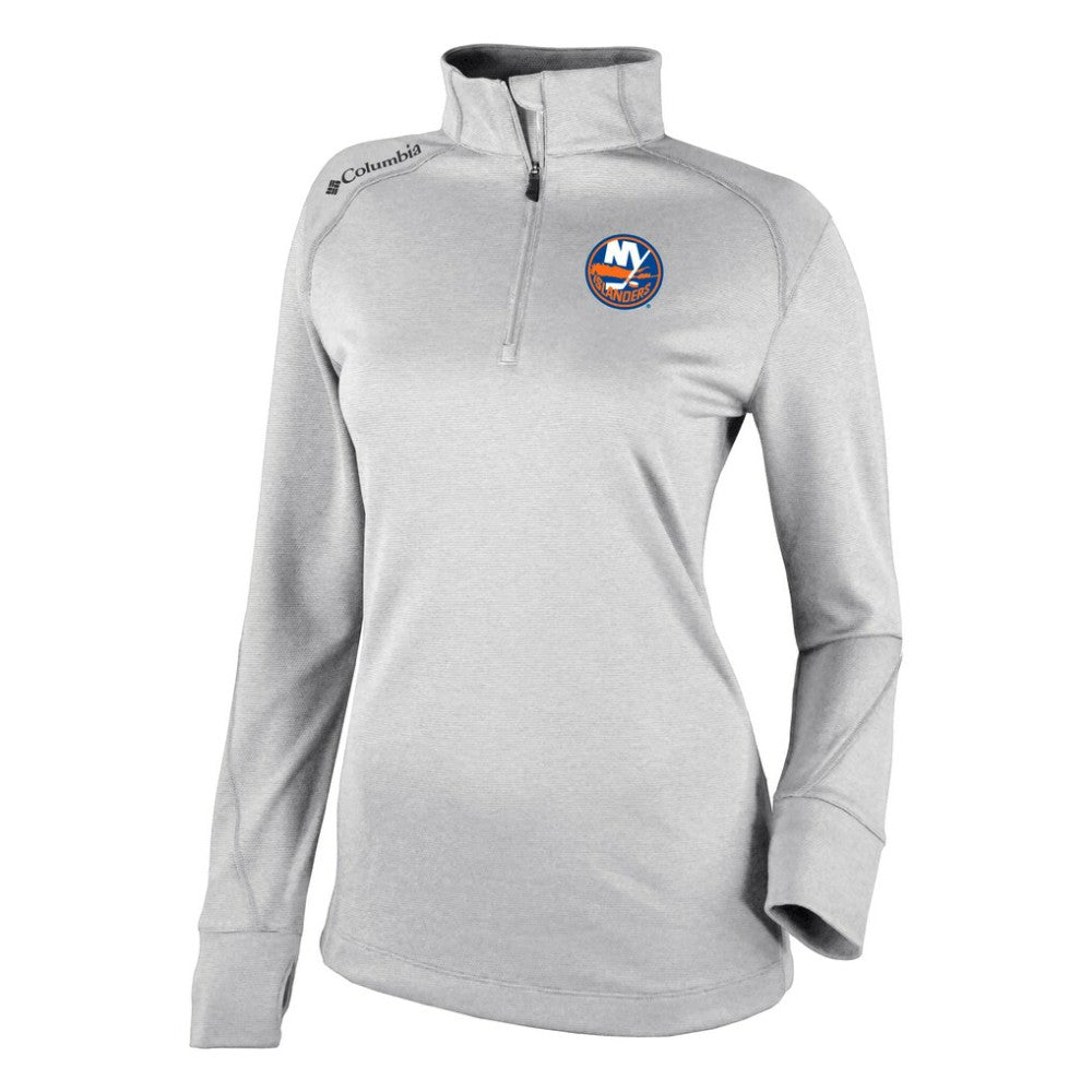 NHL New York Islanders Columbia Women's Omni-Wick Shotgun 2.0 Quarter-Zip Pullover Top