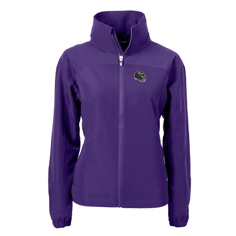 Cutter & Buck Women's Charter Eco Recycled Full-Zip Jacket - Baltimore Ravens Jackets