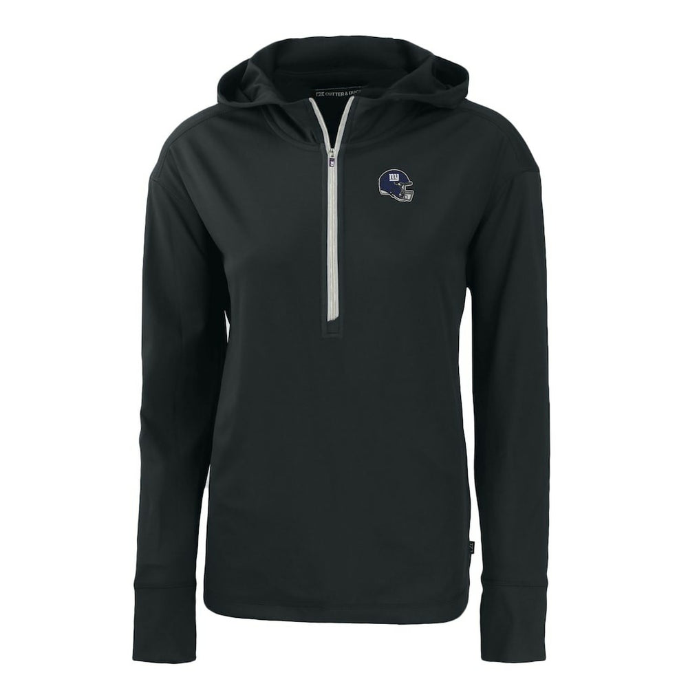 Cutter & Buck Women's Helmet Daybreak Eco Recycled Half-Zip Hoodie - New York Giants Hoodies
