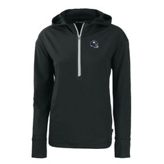 Cutter & Buck Women's Helmet Daybreak Eco Recycled Half-Zip Hoodie - New York Giants Hoodies
