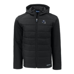Cutter & Buck Helmet Evoke Hybrid Eco Softshell Recycled Full-Zip Hoodie Jacket - New York Giants Hoodies