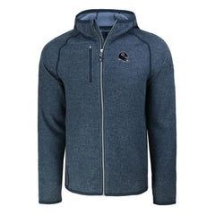 Cutter & Buck Helmet Mainsail Sweater-Knit Full-Zip Hoodie - Chicago Bears Hoodies
