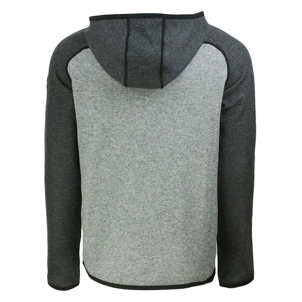 Cutter & Buck Helmet Mainsail Sweater-Knit Full-Zip Hoodie - Denver Broncos Hoodies